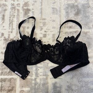 Savage X Fenty Black Lace Bra